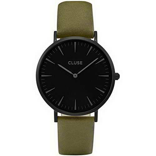 Cluse-Damen-Armbanduhr-Analog-Quarz-Leder-CL18502-0 Cluse-Damen-Armbanduhr-Analog-Quarz-Leder-CL18502-0