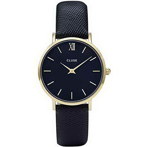 Cluse-Damen-Armbanduhr-Analog-Quarz-Leder-CL30014-0 Cluse-Damen-Armbanduhr-Analog-Quarz-Leder-CL30014-0