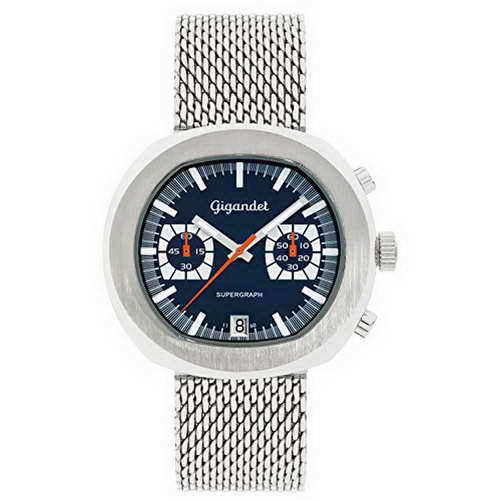 Gigandet-Supergraph-Herren-Quarz-Armbanduhr-Chronograph-Analog-Datum-Silber-Blau-G11-003-0 Gigandet-Supergraph-Herren-Quarz-Armbanduhr-Chronograph-Analog-Datum-Silber-Blau-G11-003-0